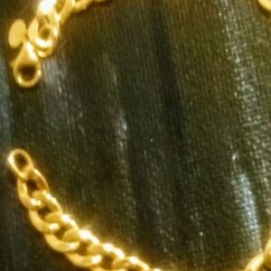 14kt gold bracelet stamped 14kt